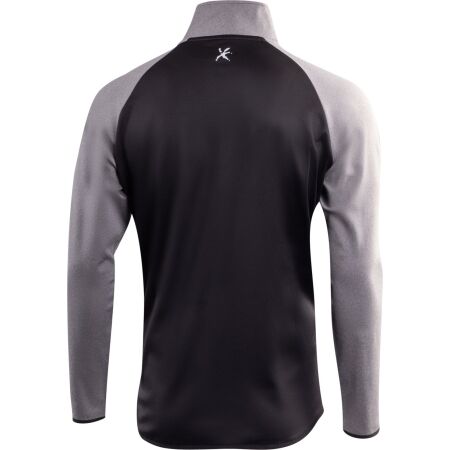 Pánský pulovr s krátkým zipem - Klimatex HRUNO - 2